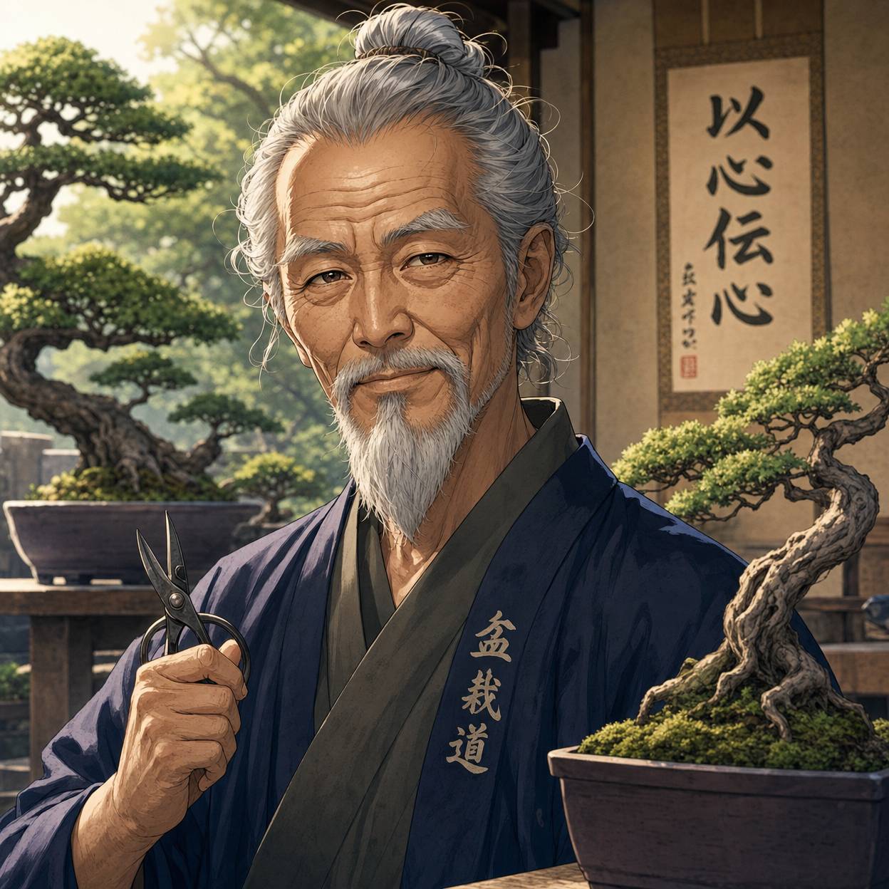 黄色仓库盆景大师 - 松田一郎